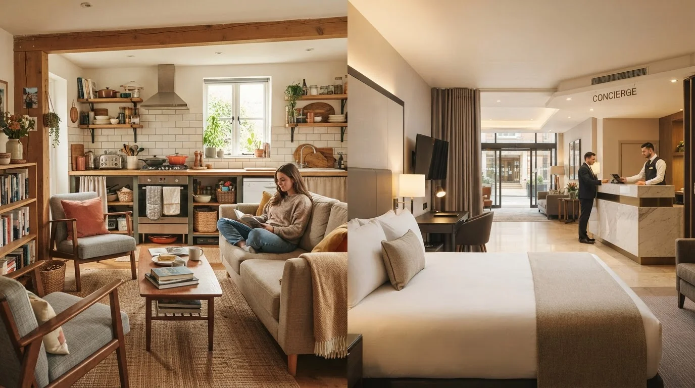 Airbnb vs. Hotel: Matching Your Accommodation Type to Your Trip