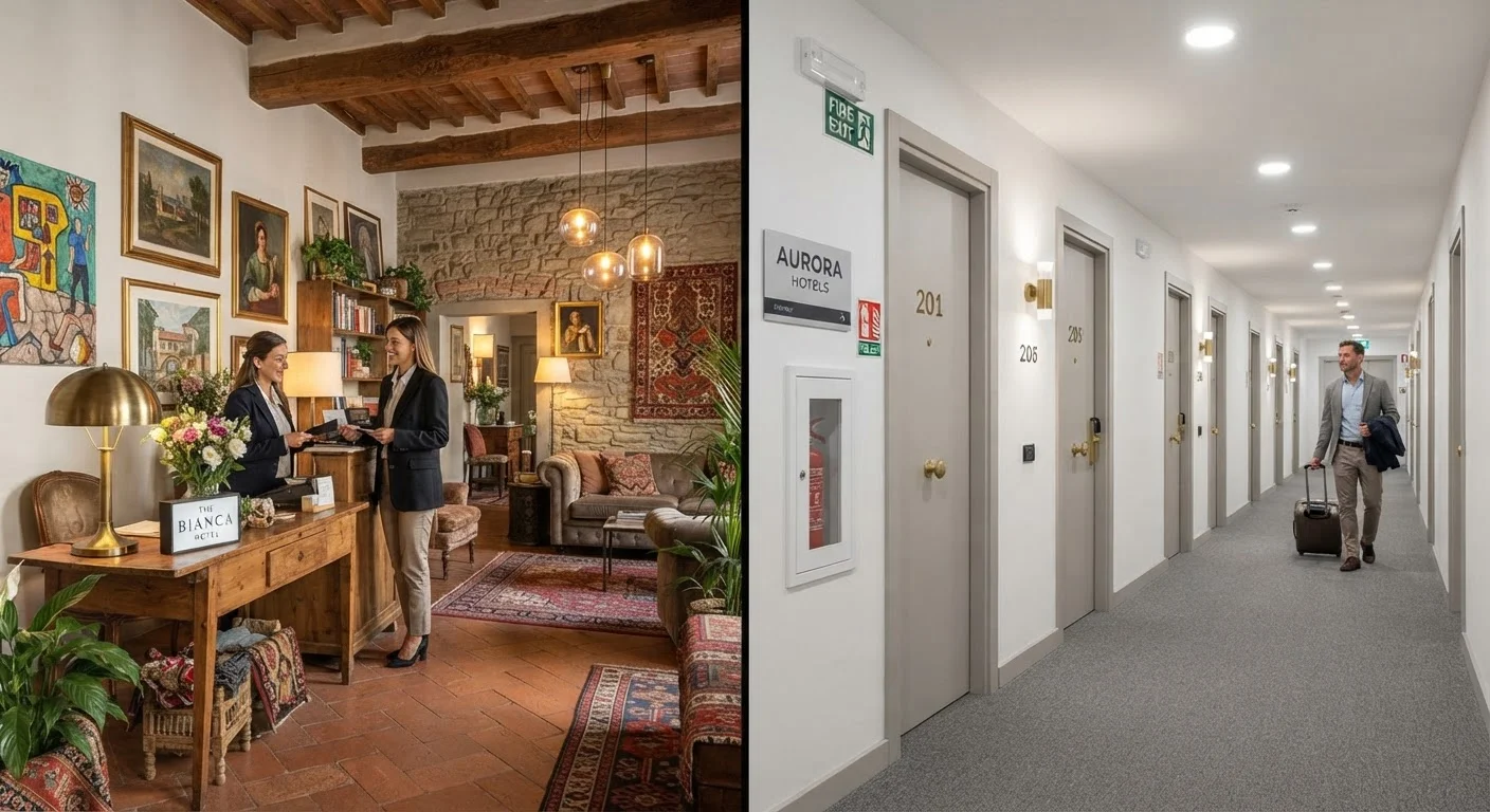 Boutique Hotels vs. Chain Hotels: What Changes Beyond the Lobby Aesthetic