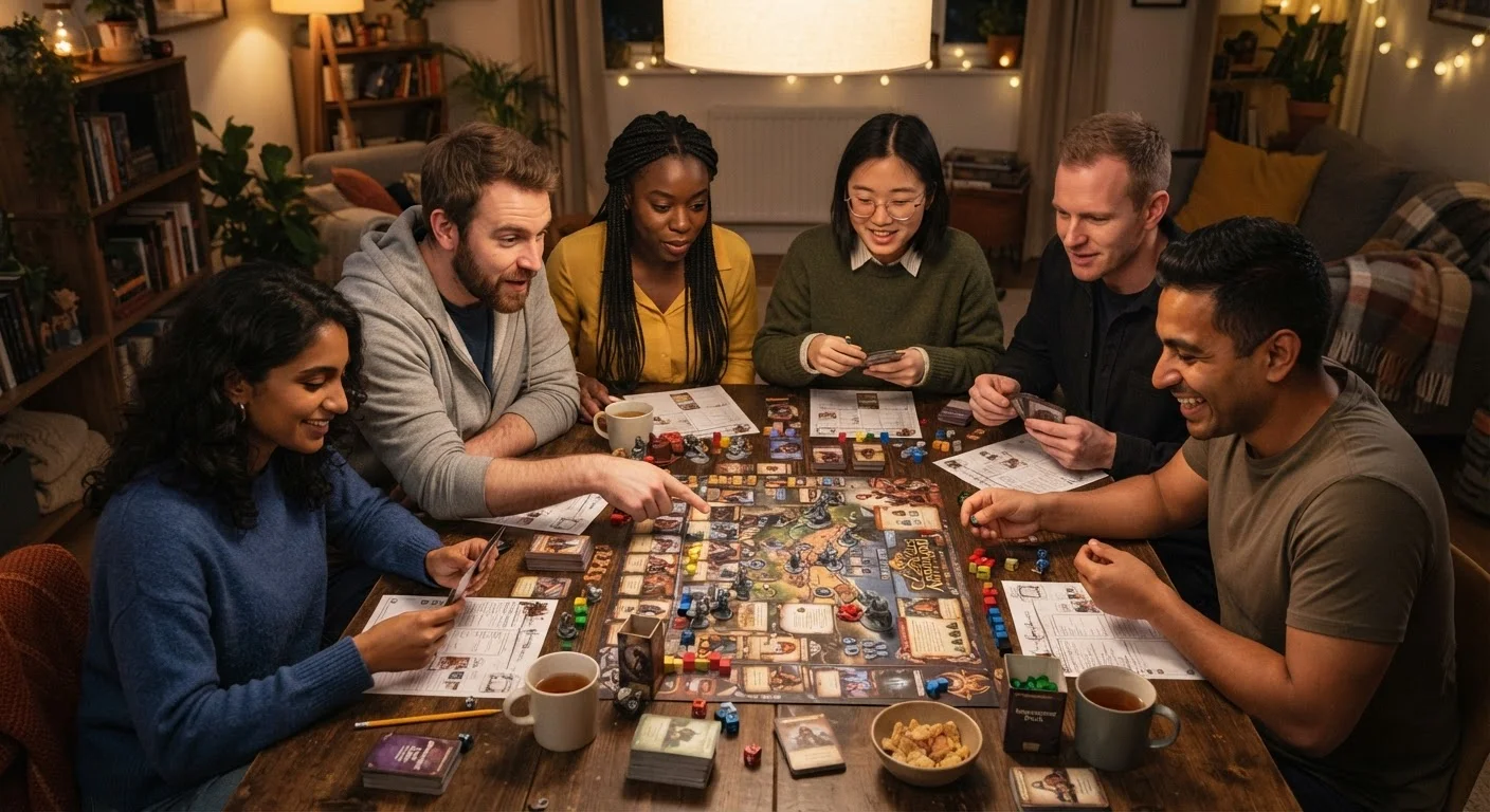 Cooperative Board Games Explained: When Everyone Wins or Loses Together