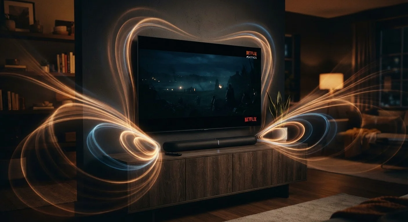 How a Soundbar Fakes Surround Sound from Two Speakers