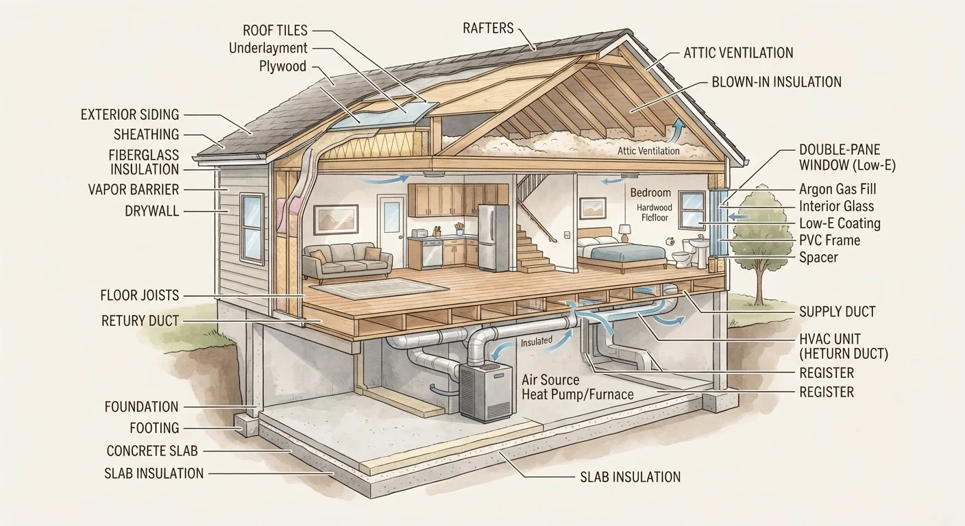 Insulation, Windows, or HVAC: Prioritizing Energy Upgrades That Actually Reduce Bills