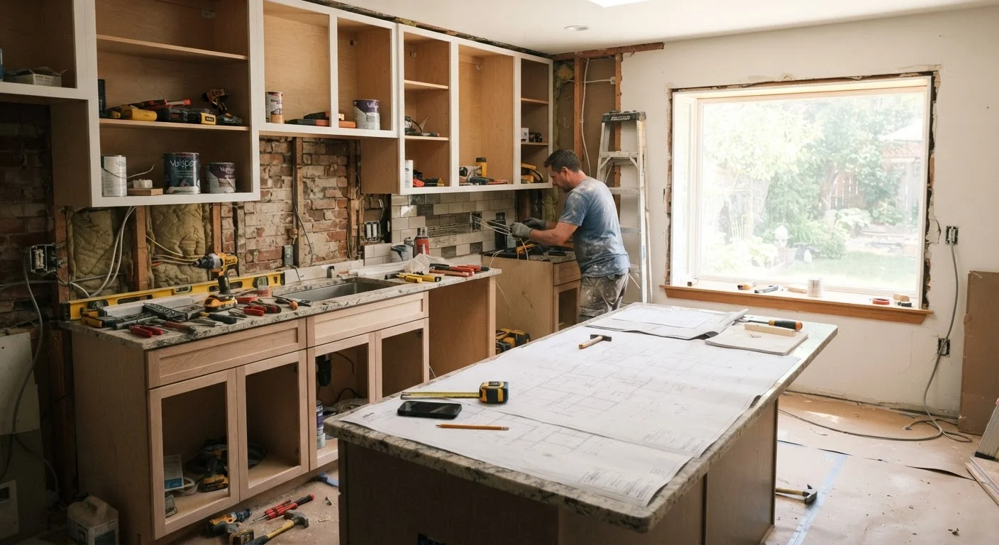 Kitchen Renovation: From First Sketch to Final Inspection