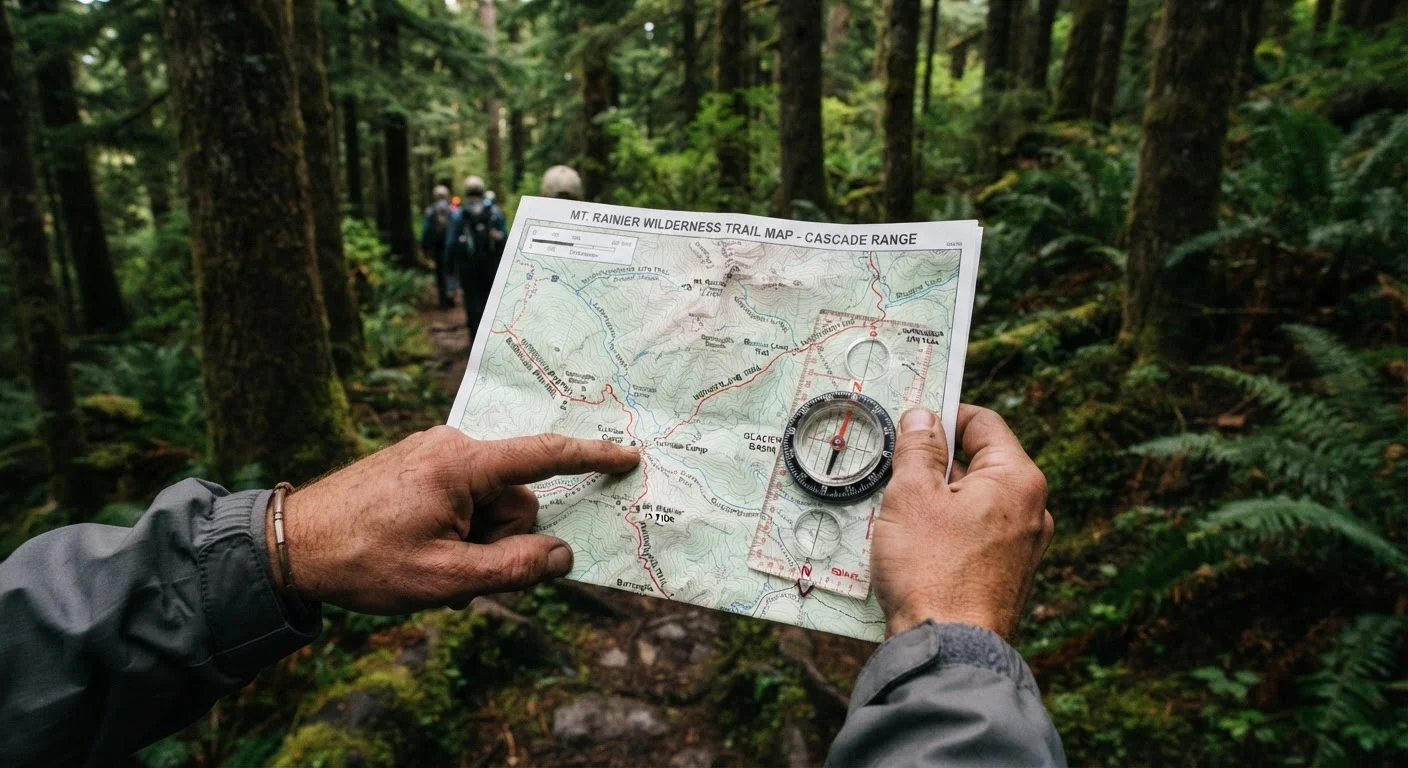 Outdoor Navigation Without a Signal: Understanding Map, Compass, and GPS Together