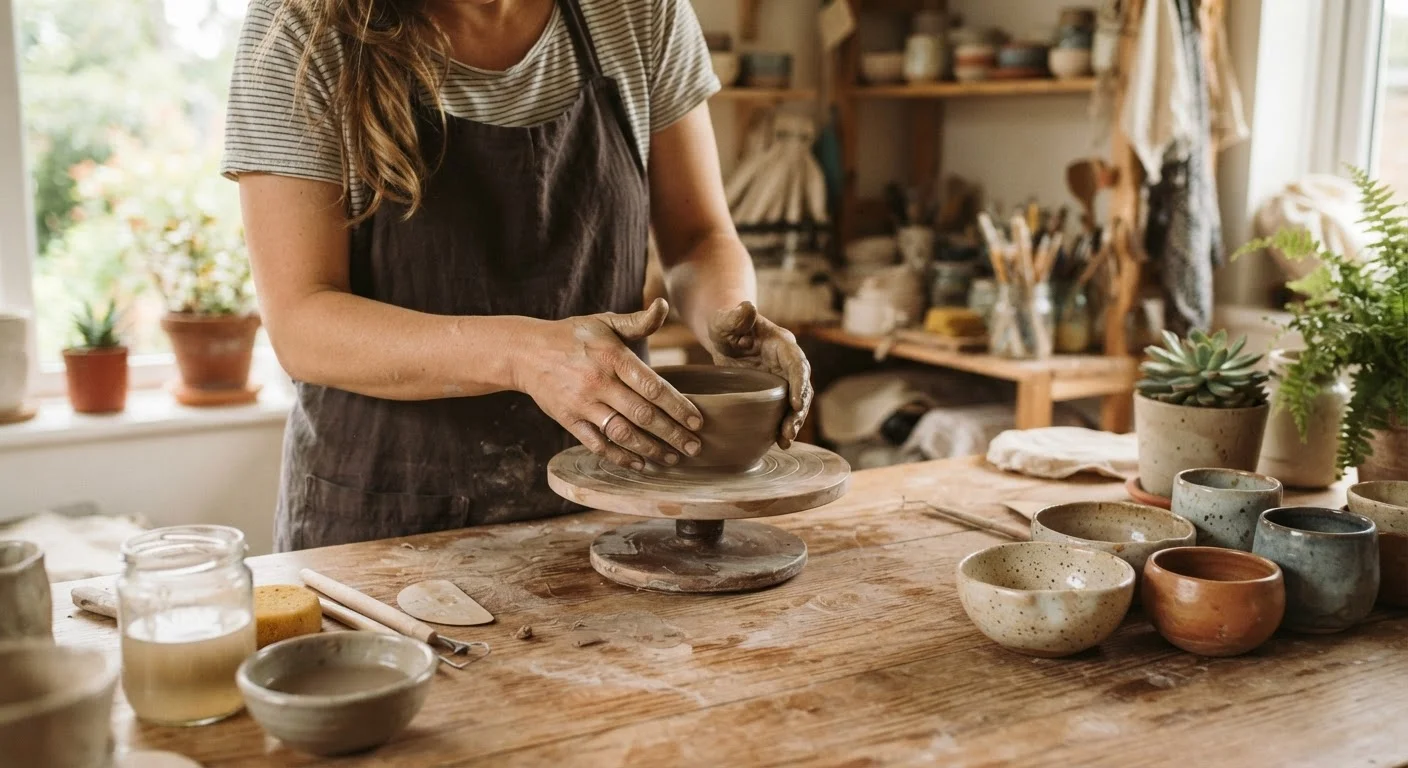 Pottery at Home Without a Kiln: What's Actually Possible