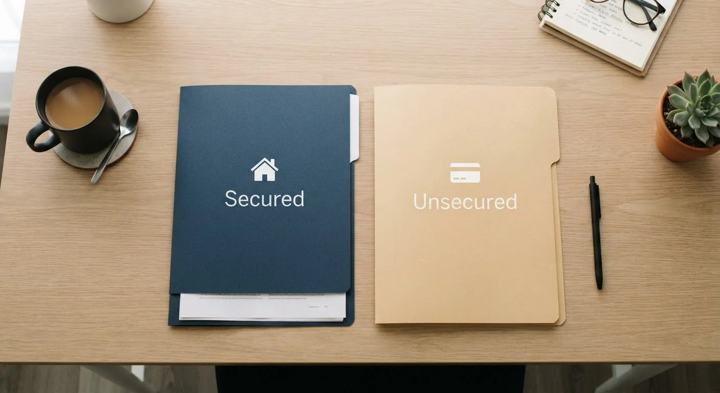 Secured vs. Unsecured Debt: How They Differ and Why It Matters