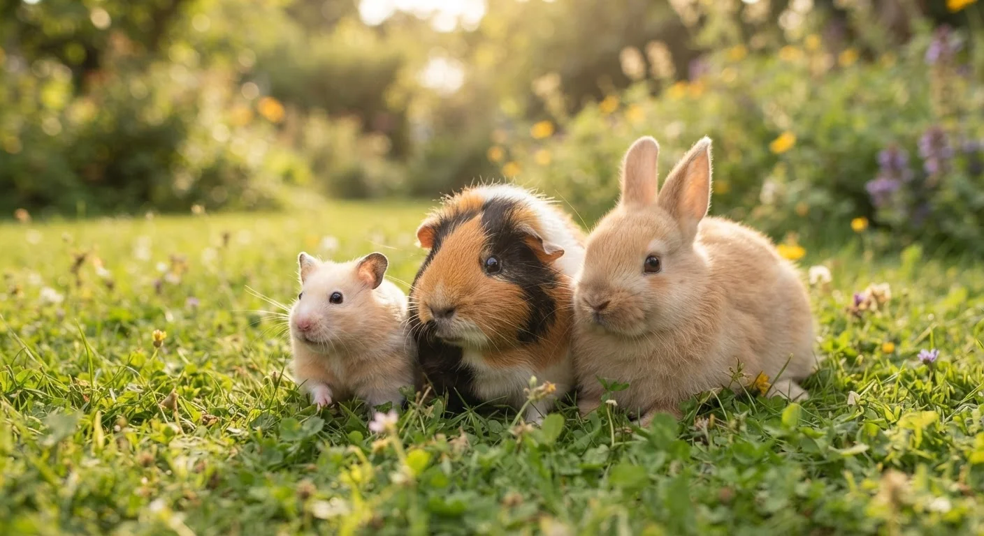 Small Pets With Big Personalities: A Closer Look at Hamsters, Guinea Pigs, and Rabbits