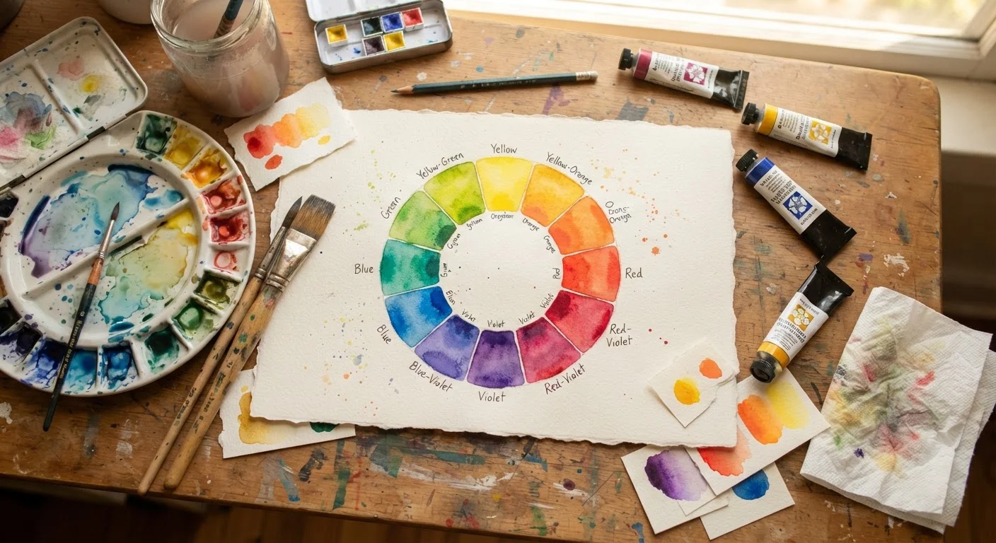 The Language of Color: How Artists Use the Color Wheel in Practice