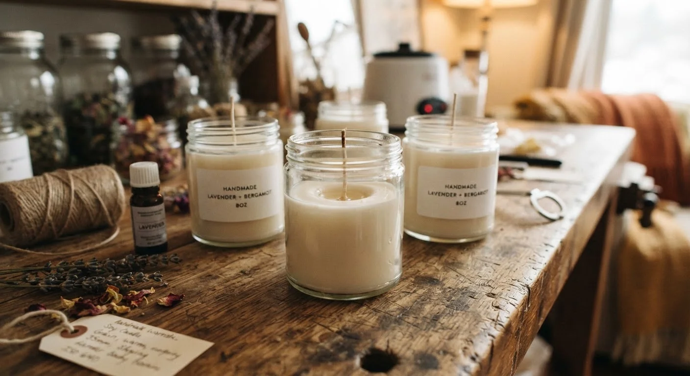 Why Your Handmade Candles Keep Sinkholes and Tunnels